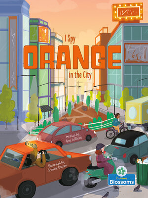 cover image of I Spy Orange in the City
